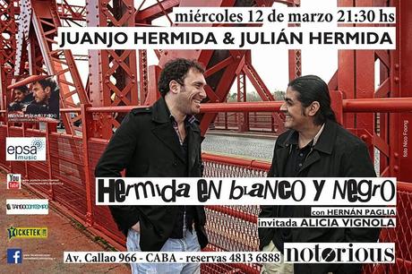Juanjo et Julián Hermida présentent leur disque En blanco y negro [Disques & Livres]