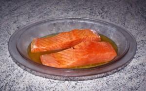 Pavés de saumon au miel