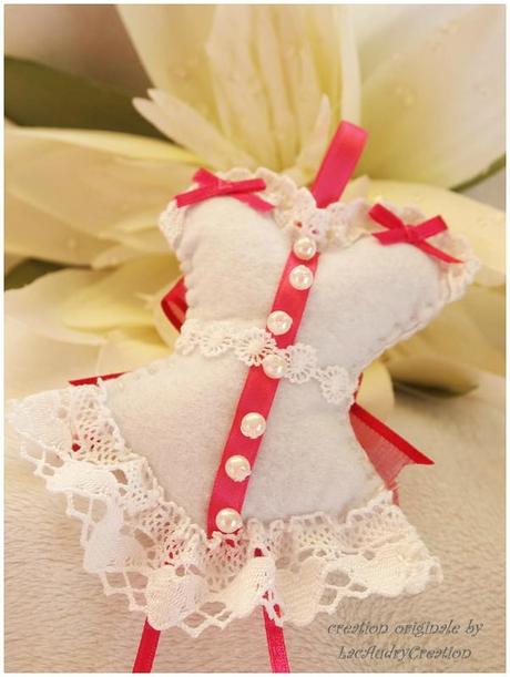 corset décoratif collection mariage 2014 lacaudry creation