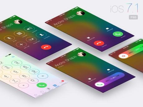 [Nouveauté] Interface des Appels sur iPhone iOS 7.1