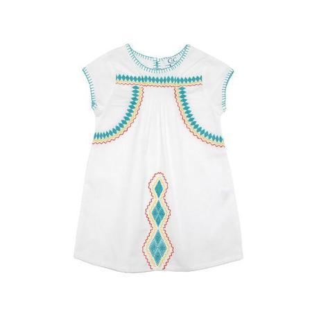 Mode kids : offres de printemps chez My Little Square robe-justine-blanche