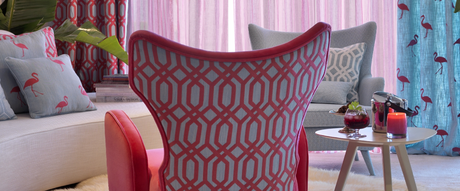 flamant rose dans la deco