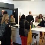Salle à manger cuisine pour l'exposition Vivre Danois à la Maison du Danemark