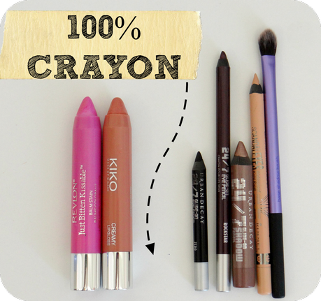 Tuto Makeup 100% Crayon