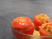 Tomates farcies poivron boulgour