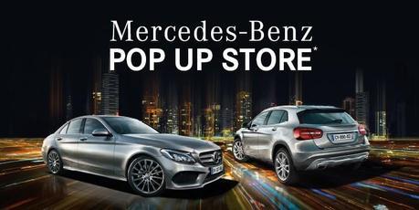 Mercedes Benz s’offre un Pop Up Store à Paris