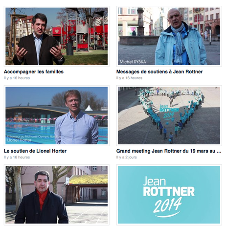 10 Vidéos de propagande ROTTNER2014 avec la musique des DaftPunk , vous avez l'autorisation Jean Rottner ?