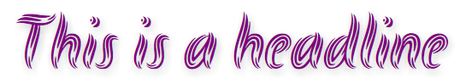Utiliser des polices dans votre site Headline Fonts Utiliser des polices dans votre site