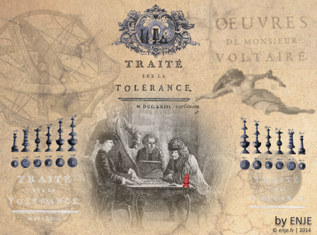 Voltaire, le jeu d'échecs et la religion
