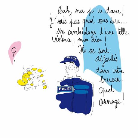 dessin La Vie selon L. Lucie Paris Legret