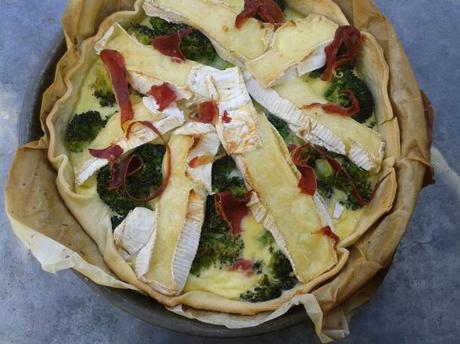 tarte brocolis camembert