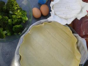 tarte brocolis camembert 3