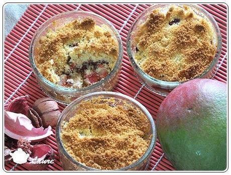 Crumble à la mangue