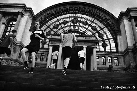 Jogging au cinquantenaire - Bruxelles