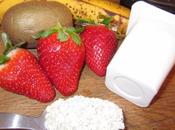 [Recette] Smoothie fraises-banane-kiwi flocons d’avoine
