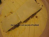 Feuilleté tressé à la viande hachée   