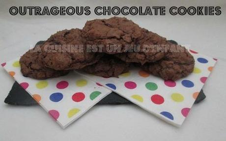 Outrageous chocolate cookies