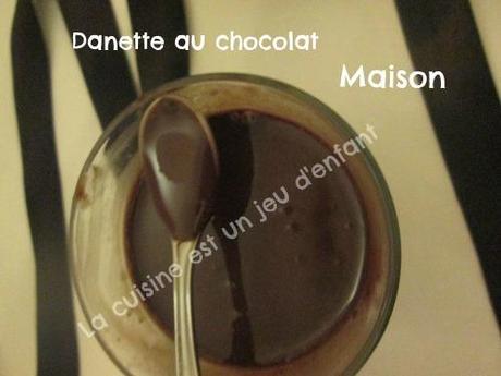 Danette au chocolat maison