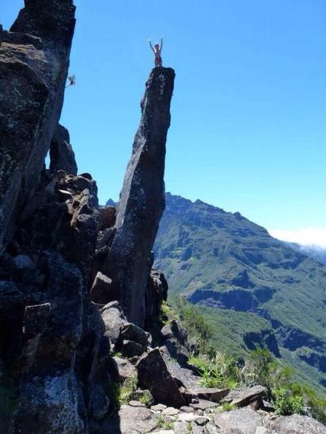 Au sommet des Salazes, Réunion