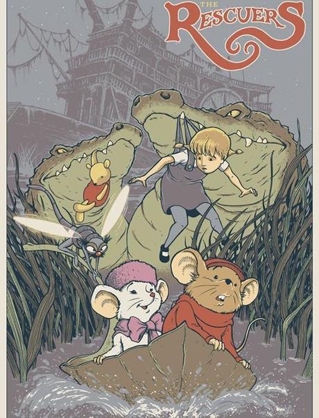 new-mondo-disney-posters-for-nothings-impossible-david-petersen-the-rescuers