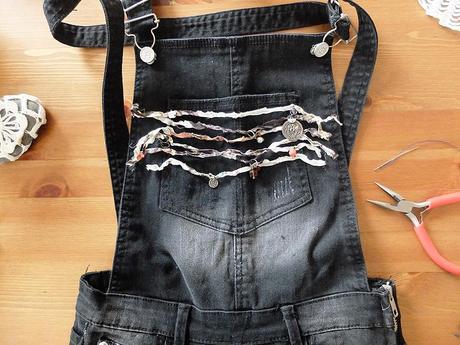DIY Overalls :: Jennyfer x Le Monde est à Nous! DIY Salopette jeans JENNYFER9