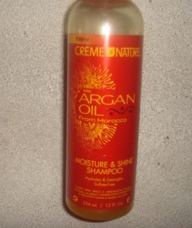  Creme of nature argan oil, cheveux dÃ©frisÃ©s