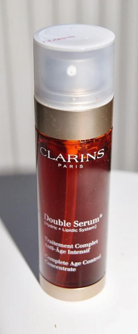 Double sérum Clarins, pour retrouver une jolie peau après l'hiver.