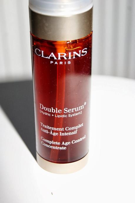 Double sérum Clarins, pour retrouver une jolie peau après l'hiver.