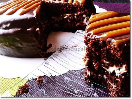 recette gâteau snickers20140311 173034