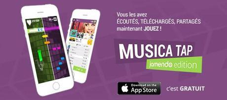 Nouveau jeu musical gratuit : Musica Tap sur iPhone et iPad