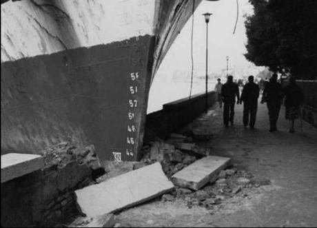  mai 1980, c'est le porte containers Afros qui défonce le quai des Giardini