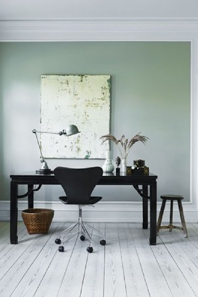 Visite déco : une jolie maison scandinave aux couleurs douces