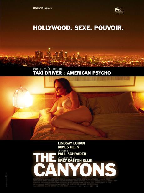 Affiche The Canyons de Paul Schrader avec Lindsay Lohan James Deen