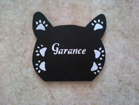 porte clefs forme chat