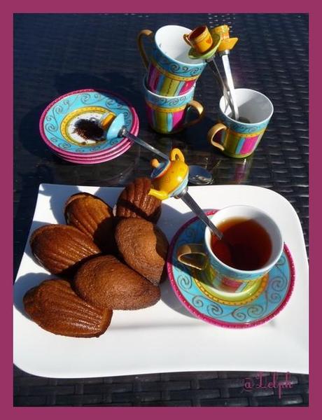 Madeleines au thé....