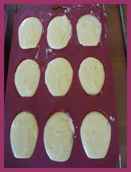 Madeleines au thé....