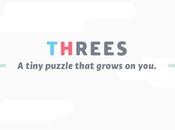 Threes autre façon jouer 2048 iPhone