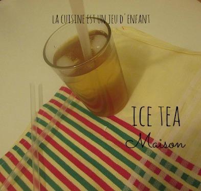 Ice tea maison 