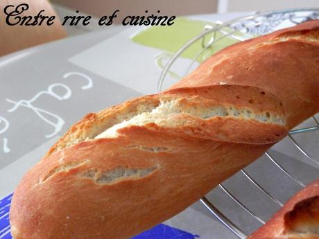 Baguettes maison enfin réussies