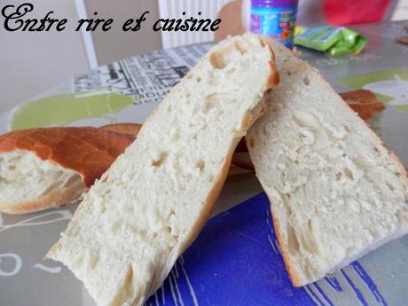 La mie était presque parfaite ; un peu sous cuite peut-être !