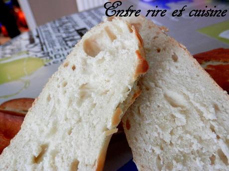 La mie était presque parfaite ; un peu sous cuite peut-être !