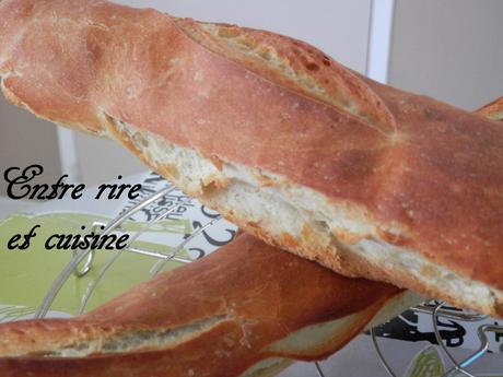 Baguettes maison enfin réussies