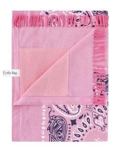 Turtle Bay – découvrez les Kikoy Paisley Bandana - Flamingo Pink