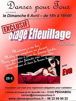 STAGE D’EFFEUILLAGE avec EVA - DIMANCHE 06 AVRIL 2014