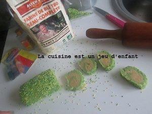 Shortbreads colorés 