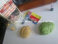 Shortbreads colorés 