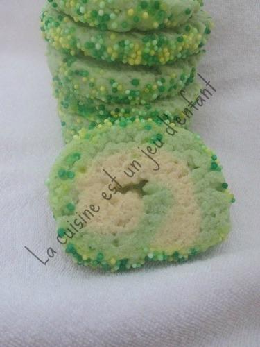 Shortbreads colorés 