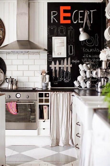 Déco black & white n°3 : la cuisine