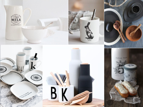 Déco black & white n°3 : la cuisine