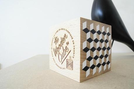 the wooden cube